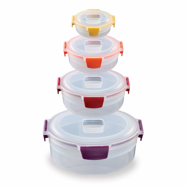Joseph Joseph Nest Lock 4-tlg. Frischhaltedosen-Set Rund ...