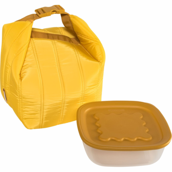 Guzzini Small Thermal Bag and Airtight Cont.Set Mango yellow