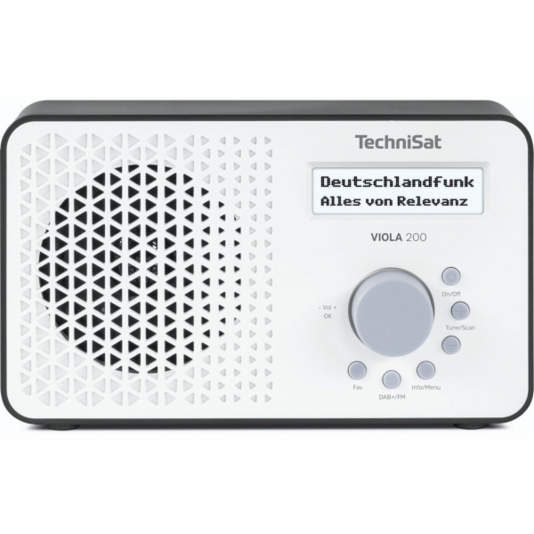 Technisat VIOLA 200 weiß/schwarz