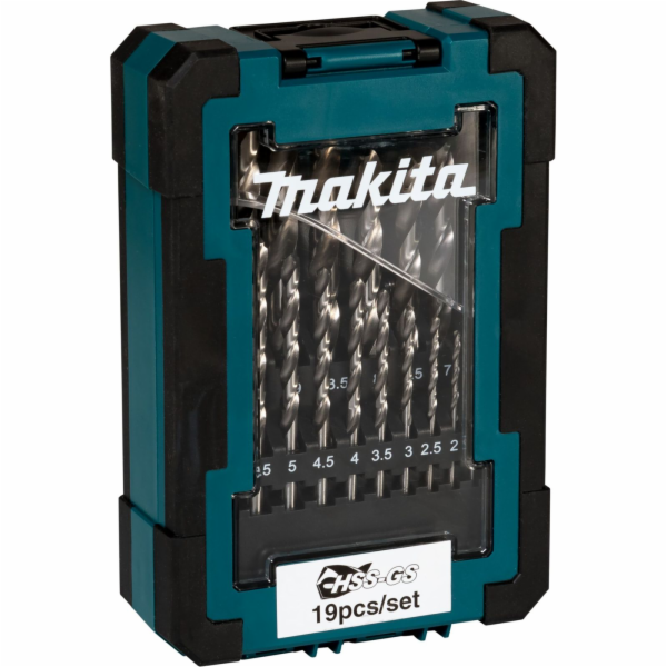 Makita D-78352 Metallbohrer-Set HSS-GS 19-tlg.