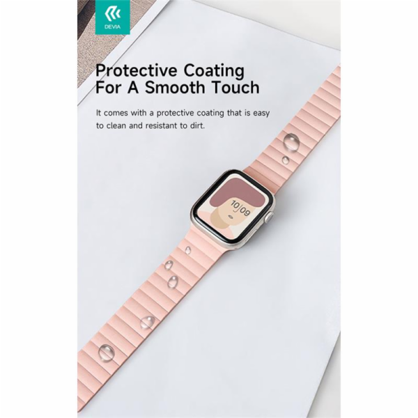 Deví řemínek Nature Silicone Magnetic Watch Band 44/45/46...