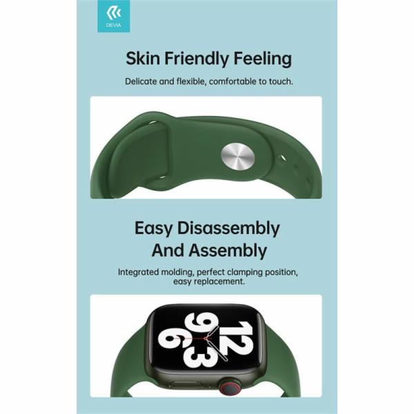 Devia Apple Watch Deluxe Series Sport Band 44/45/46mm - C...