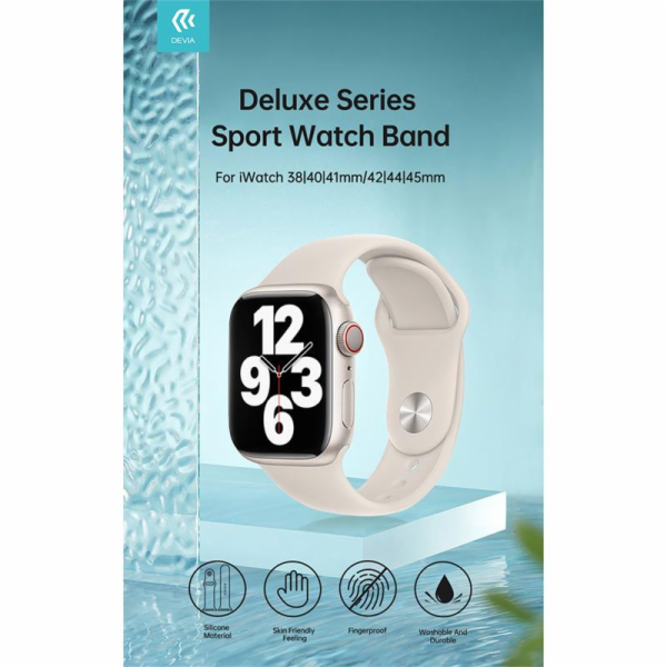 Deví řemínek Apple Watch Deluxe Series Sport Band 40/41/4...