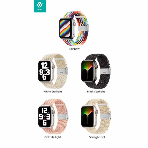 Deví řemínek Deluxe Series Sport4 Nylon Braided Adjustabl...