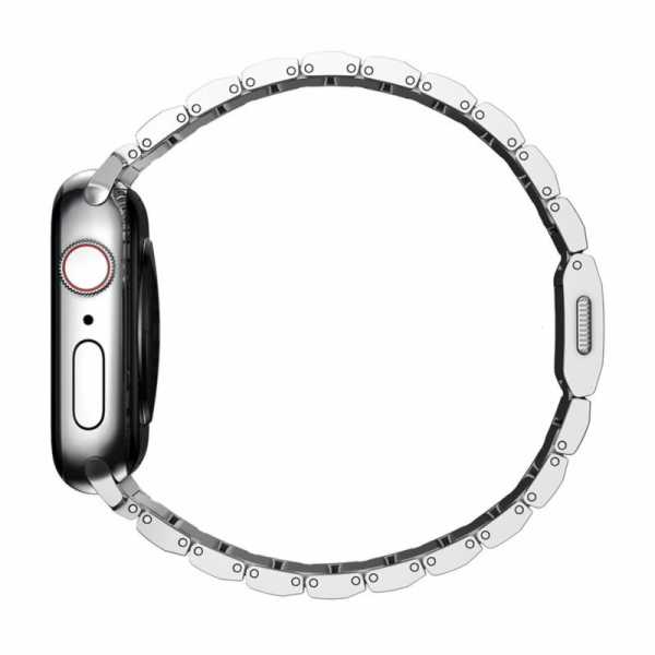Nomad řemínek pro Apple Watch 44-49 mm - Steel Band/Silve...
