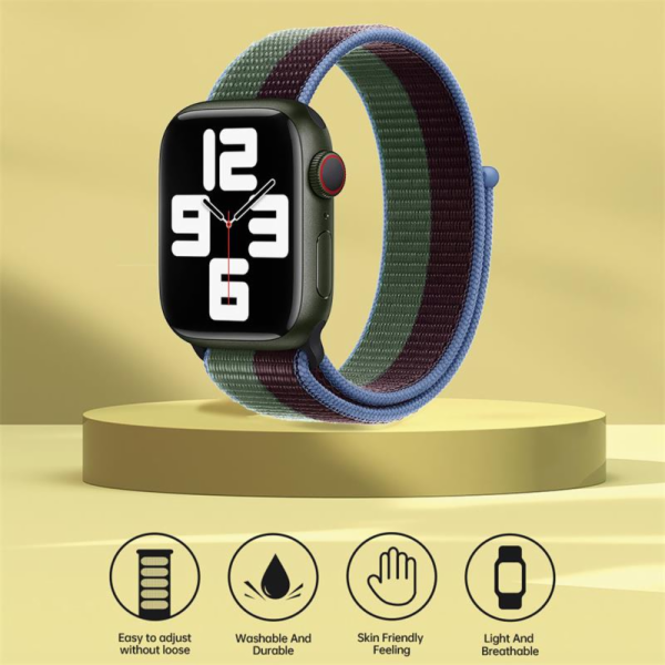 Deví řemínek Nylon Braided Two-Tone Loop pro Apple Watch ...