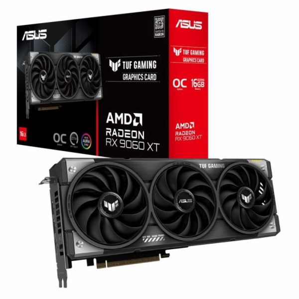 ASUS Radeon RX 9060 XT TUF GAMING OC 16GB, Grafikkarte