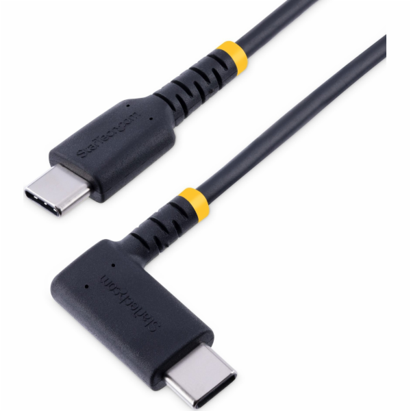 StarTech.com 1ft (30cm) USB C Charging Cable Right Angle,...