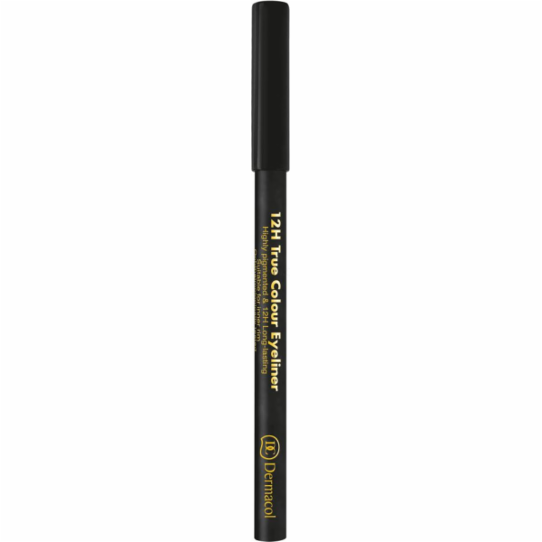 Dermacol 12H True Colour Eyeliner 0,28g - 8 Black
