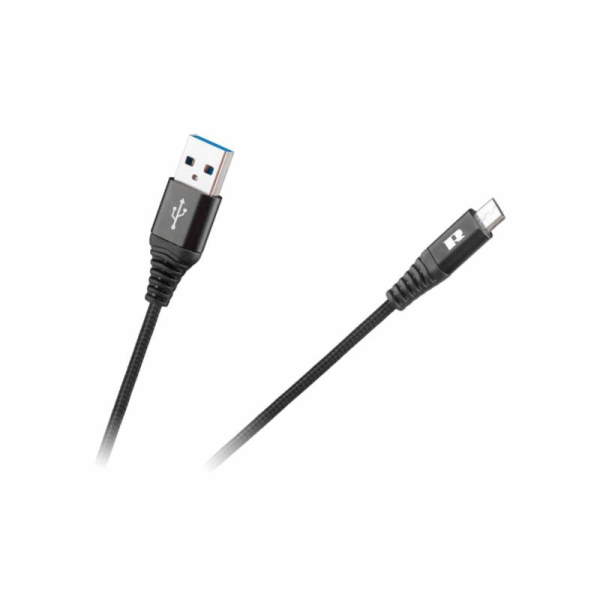 Kabel REBEL RB-6000-100-B USB/Micro USB 1m Black