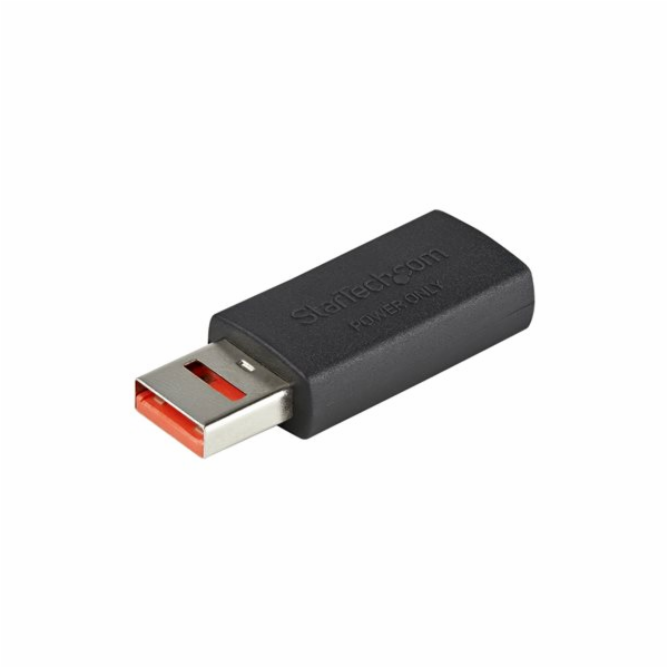 StarTech Secure Charging USB Data Blocker Adapter, Male t...