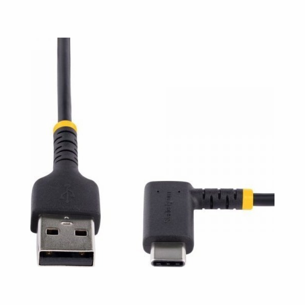 StarTech.com 6ft (2m) USB A to C Charging Cable Right Ang...