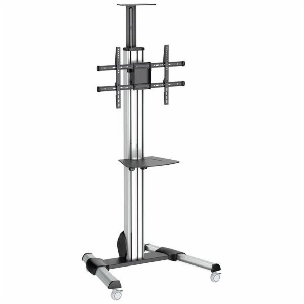 StarTech.com Heavy Duty Rolling Portable TV Cart Stand wi...