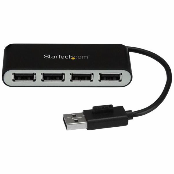 StarTech.com 4 Port USB 2.0 Hub - USB Bus Powered - Porta...