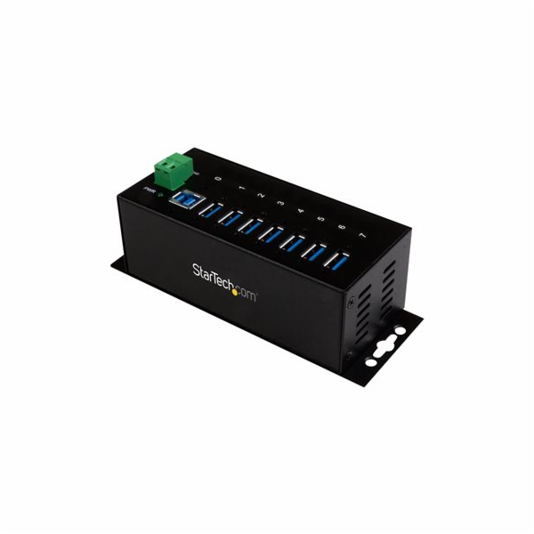 StarTech.com 7-Port USB 3.0 Hub - Metal Industrial USB-A ...