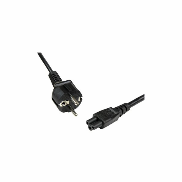 StarTech 2m (6ft) Laptop Power Cord, EU Schuko to C5, 2.5...