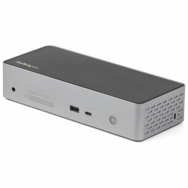 StarTech.com USB-C Dock, 4K 60Hz Quad Monitor DisplayPort...