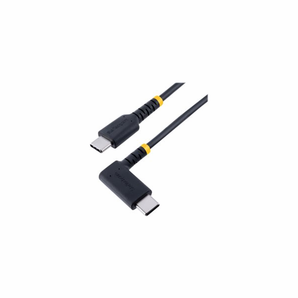 StarTech.com 3ft (1m) USB C Charging Cable Right Angle, 6...