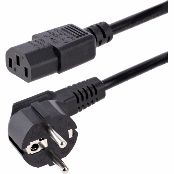 StarTech.com 3m (10ft) Computer Power Cord, 18AWG, EU Sch...