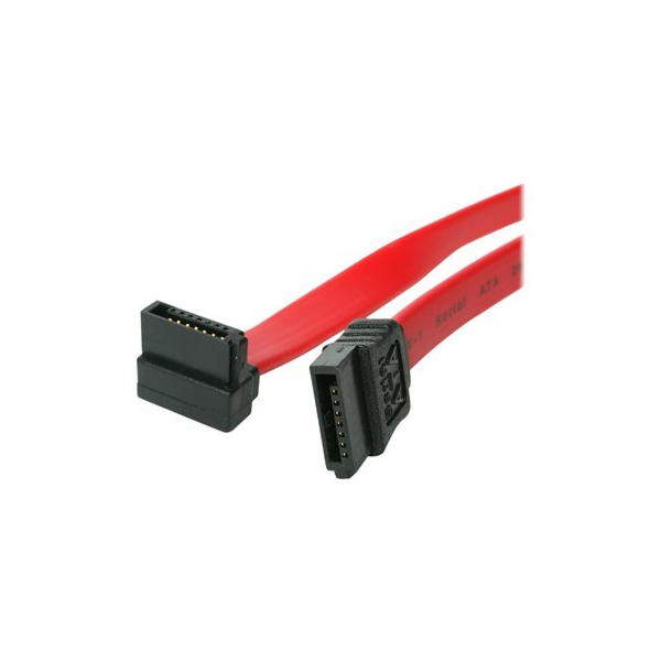 StarTech 18in SATA to Right Angle SATA Serial ATA Cable -...