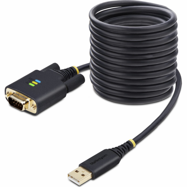 StarTech.com 10ft (3m) USB to Serial Adapter Cable, Inter...