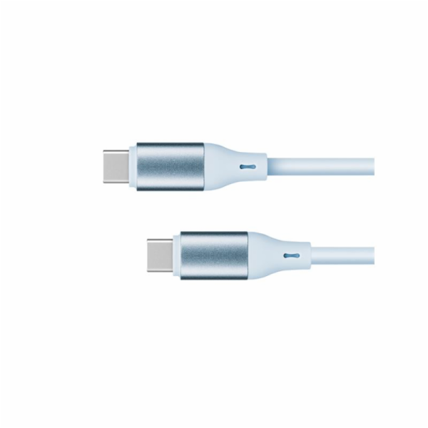 Kabel KRUGER & MATZ KM1269-1BL Basic USB-C/USB-C 1m Blue