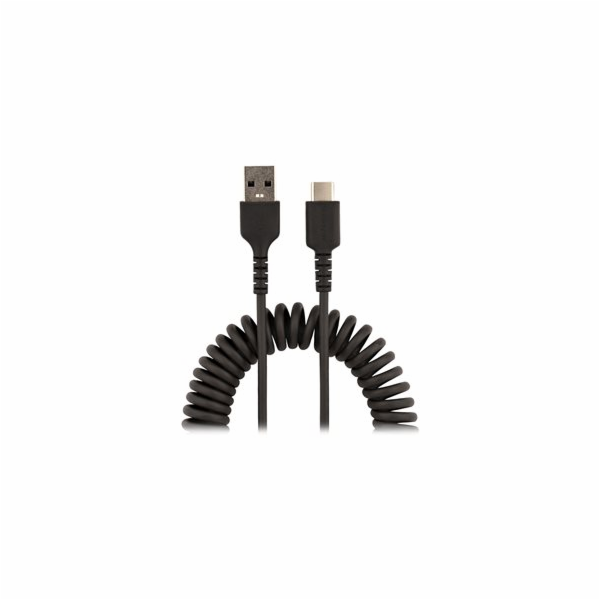 StarTech.com 20in (50cm) USB A to C Charging Cable, Coile...
