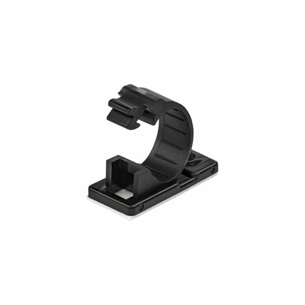 StarTech.com 100 Adhesive Cable Management Clips Black, N...