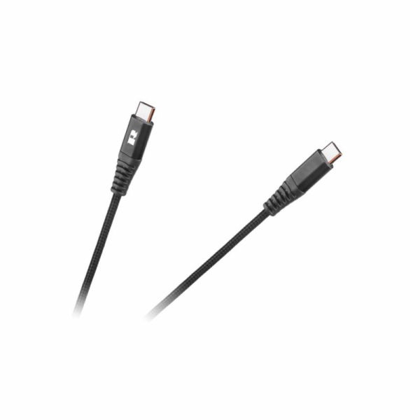 Kabel REBEL RB-6003-100-B  USB-C/USB-C 1m Black