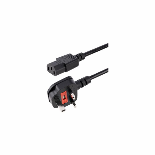 StarTech.com 10ft (3m) UK Computer Power Cable, 18AWG, BS...