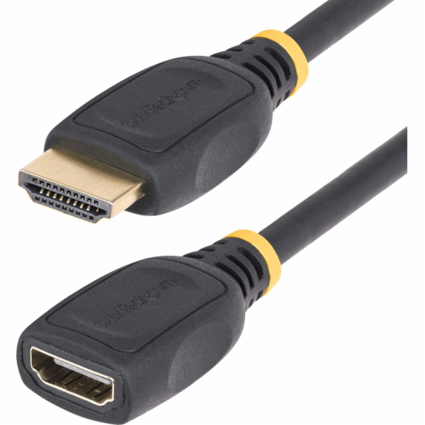StarTech.com 18in HDMI 2.0 Extension Cable, 4K 60Hz, M/F ...