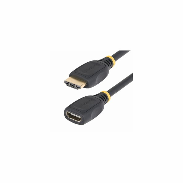 Startech 18in HDMI 2.0 Extension Cable, 4K 60Hz, M/F - Hi...