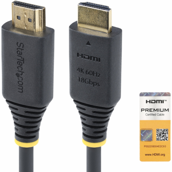 StarTech.com 1.5m (4.9ft) Premium Certified High Speed HD...