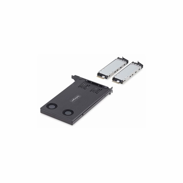 Startech Dual-Bay M.2 NVMe SSD Removable Mobile Rack for ...