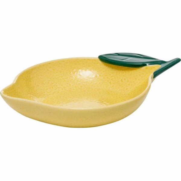 Atmosphera Miska, keramický talíř Citron 31 cm