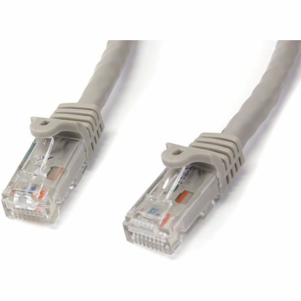 StarTech.com 2m Gray Cat5e / Cat 5 Snagless Patch Cable -...