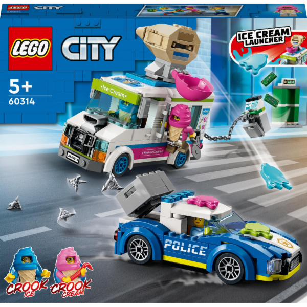 Lego 60314 Policejní honička se zmrzlinářským vozem
