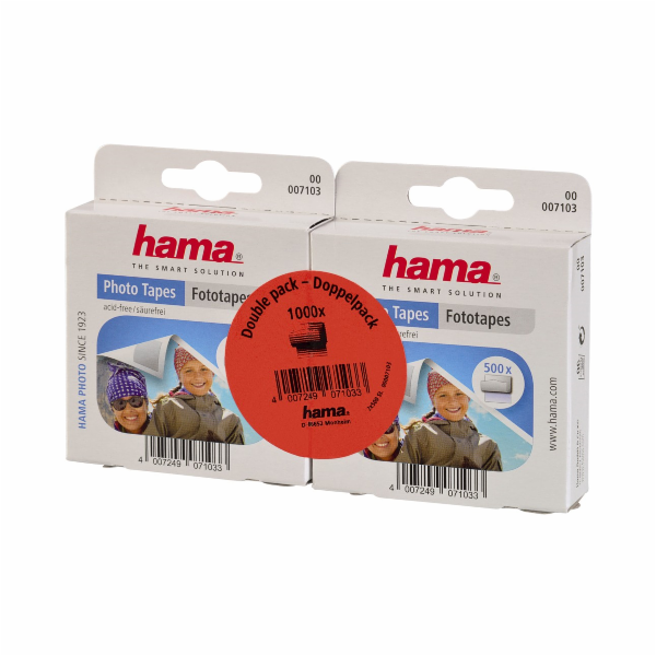 Hama fotoštítky oboustranné, 2x500 ks (dvojité balení)