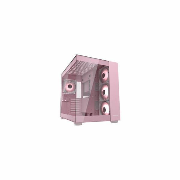 COUGAR PC skříň FV150 RGB Pink Mid tower Dual-Chamber ATX...