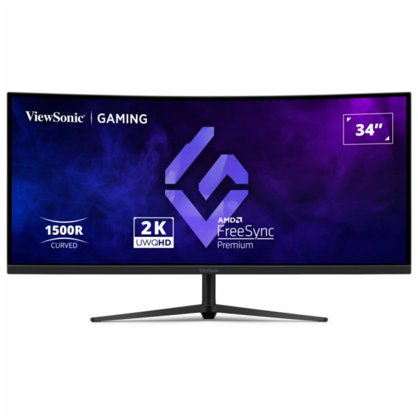 ViewSonic VX3418C-2K  34" 21:9, 3440 x 1440, VA, 1500R za...