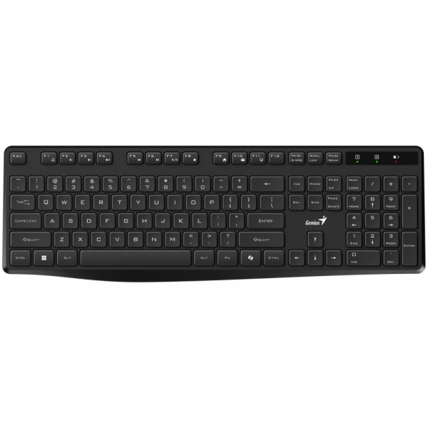 GENIUS klávesnice KB-7200, bezdrátová 2,4GHz, Mini-receiv...