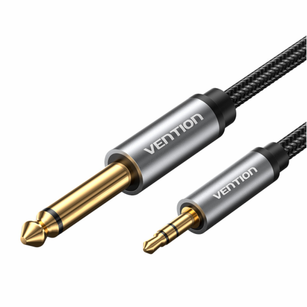 Audio kabel mini jack 3,5 mm samec na jack 6,35 mm samec ...