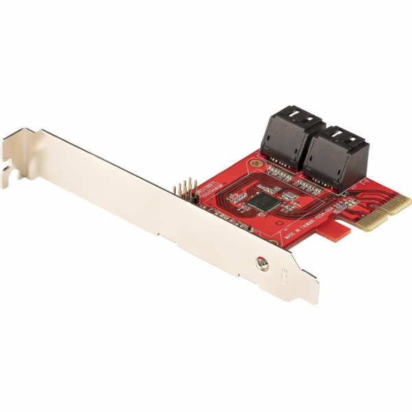 StarTech.com SATA PCIe Card, 4 Port PCIe SATA Expansion c...