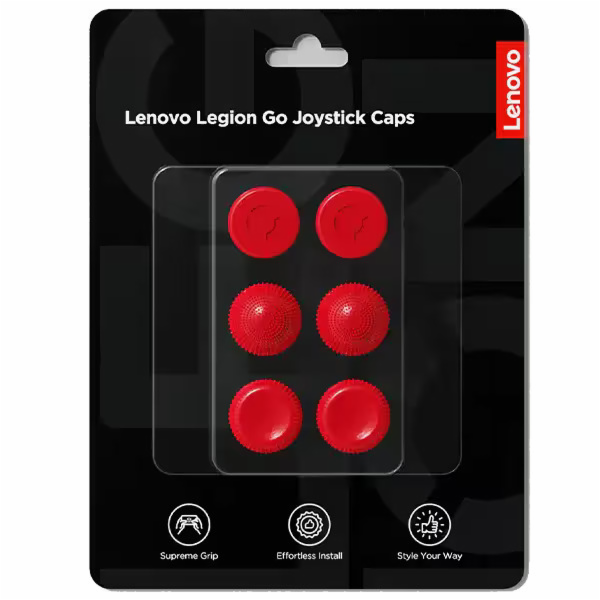 Lenovo Legion Go Joystick Caps - Lenovo Red