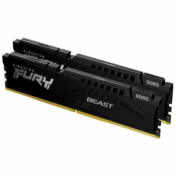 Kingston FURY Beast EXPO/DDR5/64GB/5200MHz/CL40/2x32GB/Black