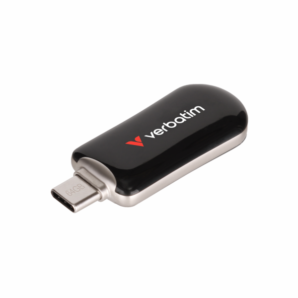 VERBATIM Plectra 256GB USB-C 3.2 Gen 1 černá