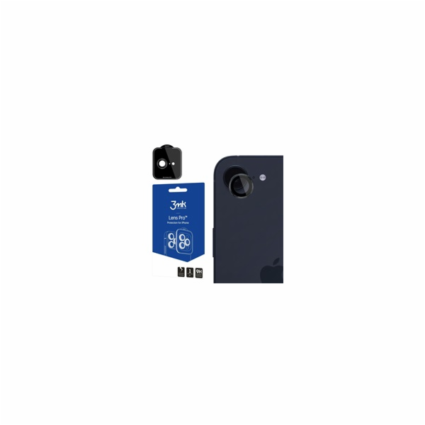 3mk Lens Protection Pro Black pro Apple iPhone 16E