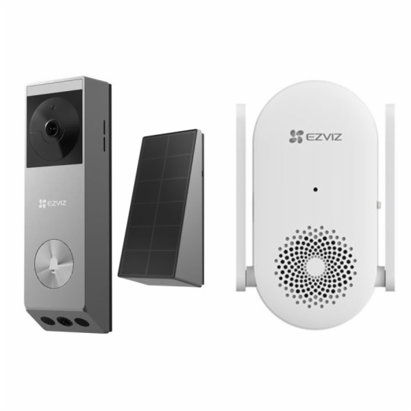 EZVIZ chytrý zvonek se dvěma kamerami EP3x Pro + CH1 Door...