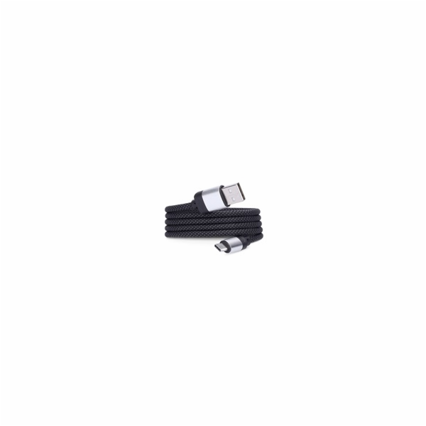 Solight magnetický USB-C kabel, USB 2.0 A konektor - USB-...