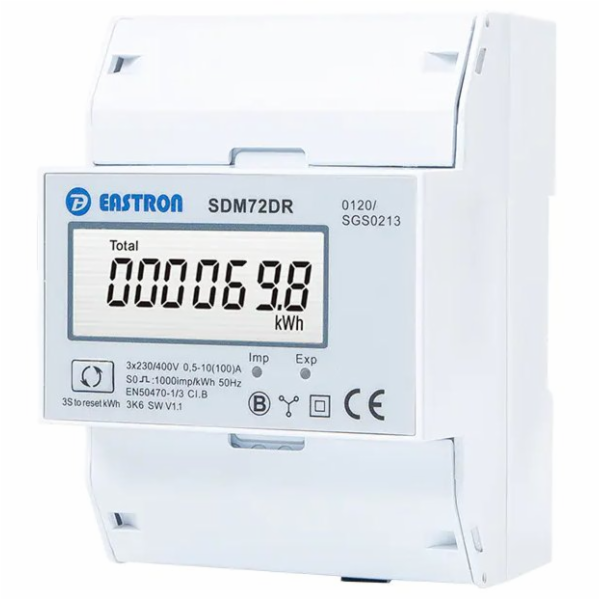 Eastron SDM72DR-MID, Multifunkční elektroměr, aktuální vý...